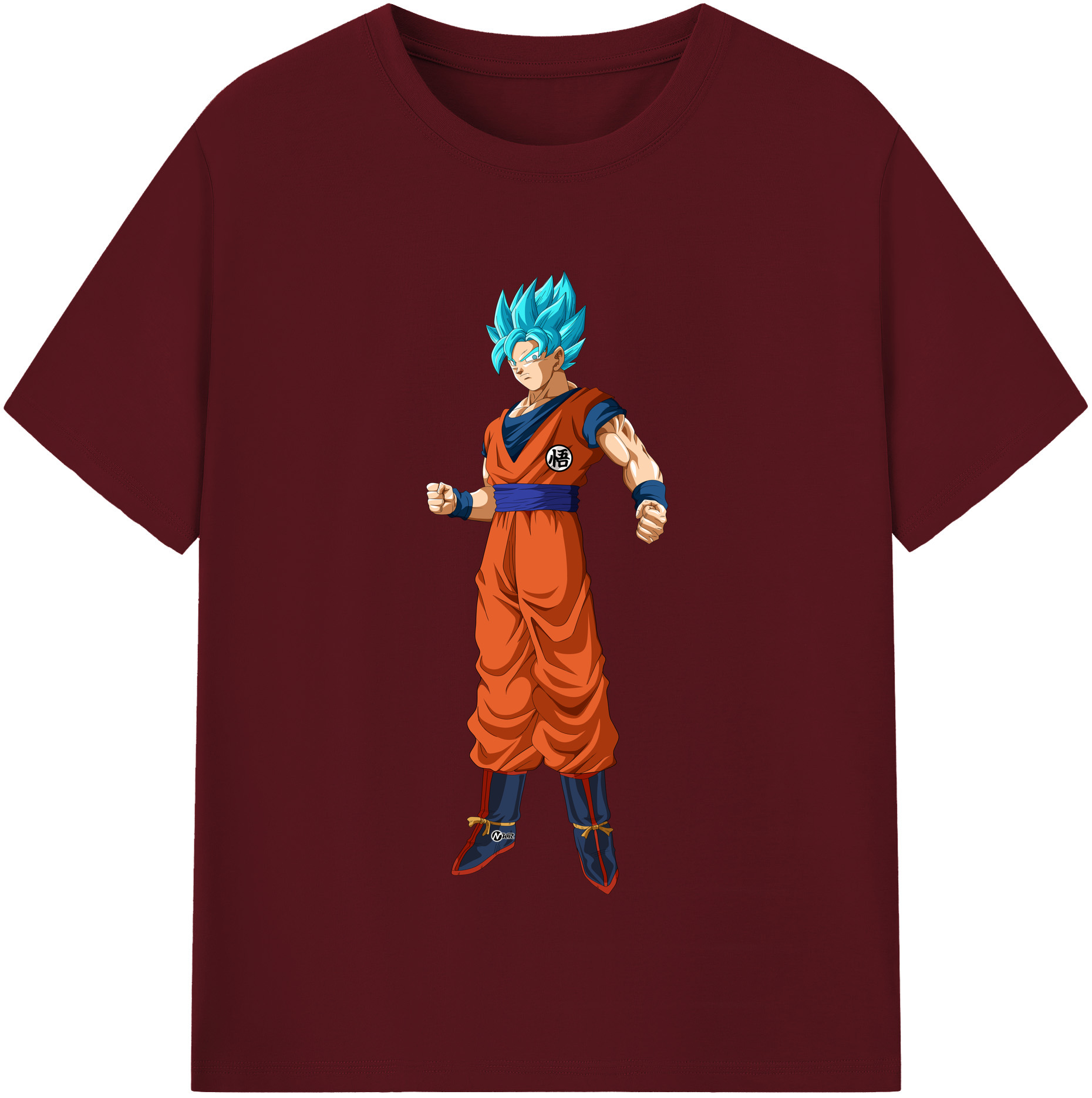 （画像用） ドラゴンボール 孫悟空（そん ごくう）Son Goku カカロット DRAGON BALL Kakarotto 綿100％半袖Tシャツ（フロントプリント）